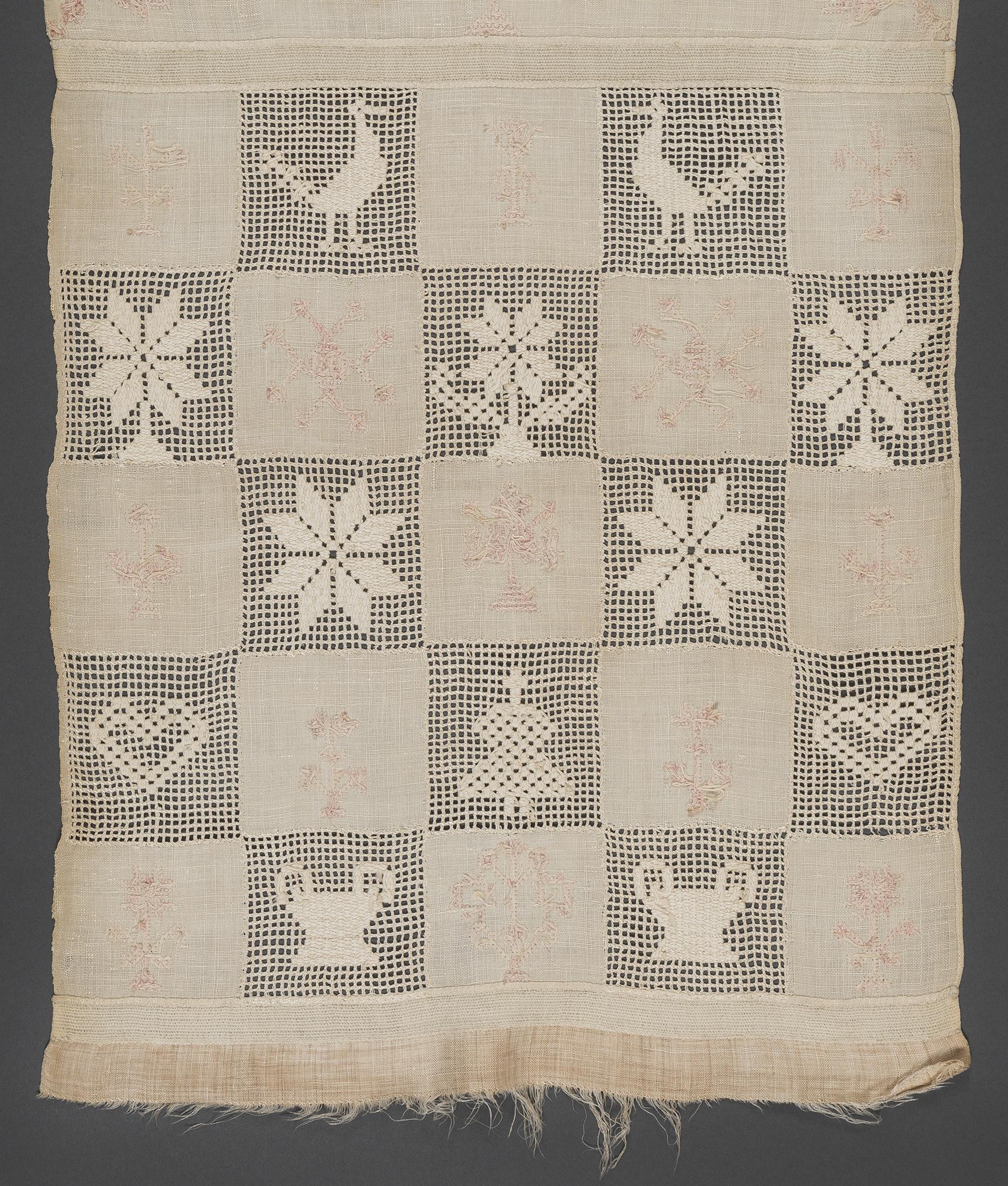 1969.1147 Towel, reverse, detail 13