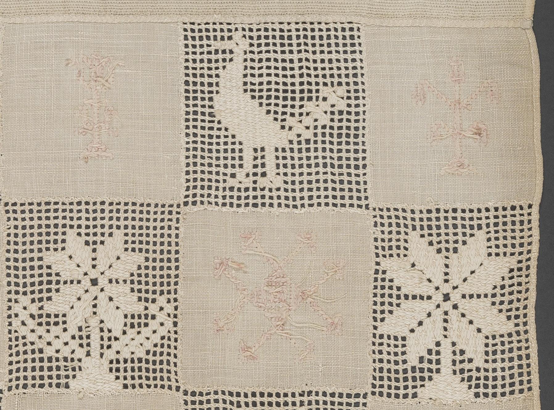 1969.1147 Towel, reverse, detail 14