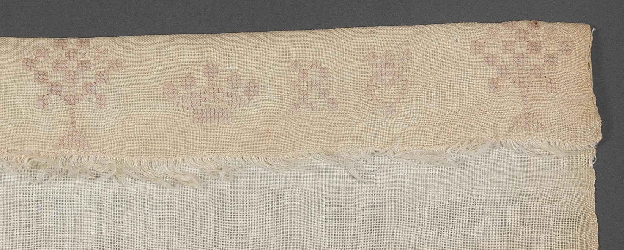 1969.1147 Towel, detail 3