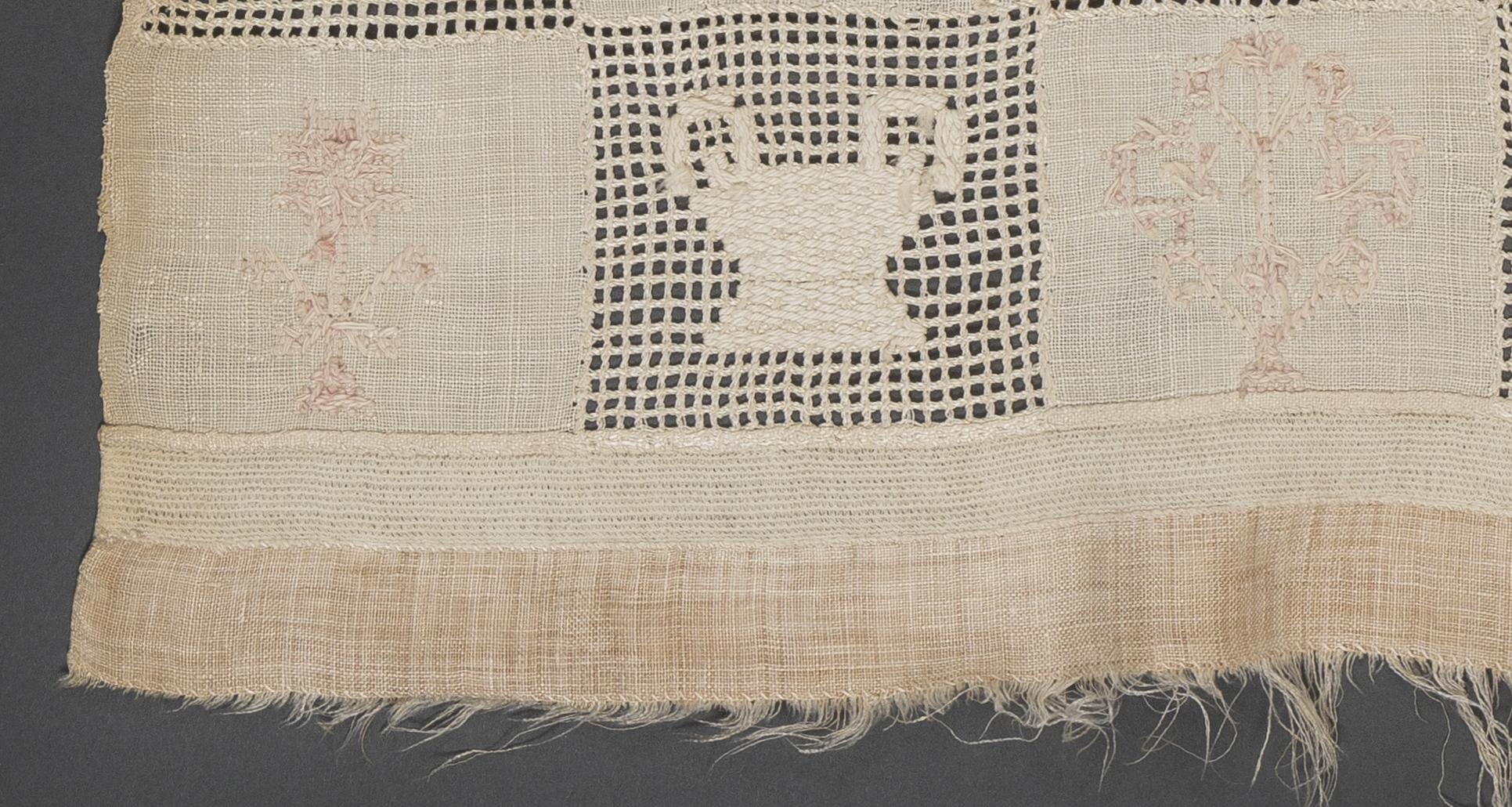 1969.1147 Towel, reverse, detail 19