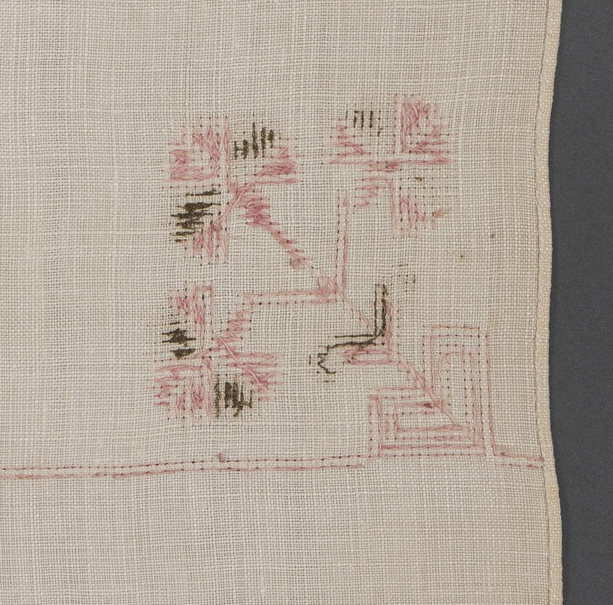 1969.1148 Towel, reverse, detail 7