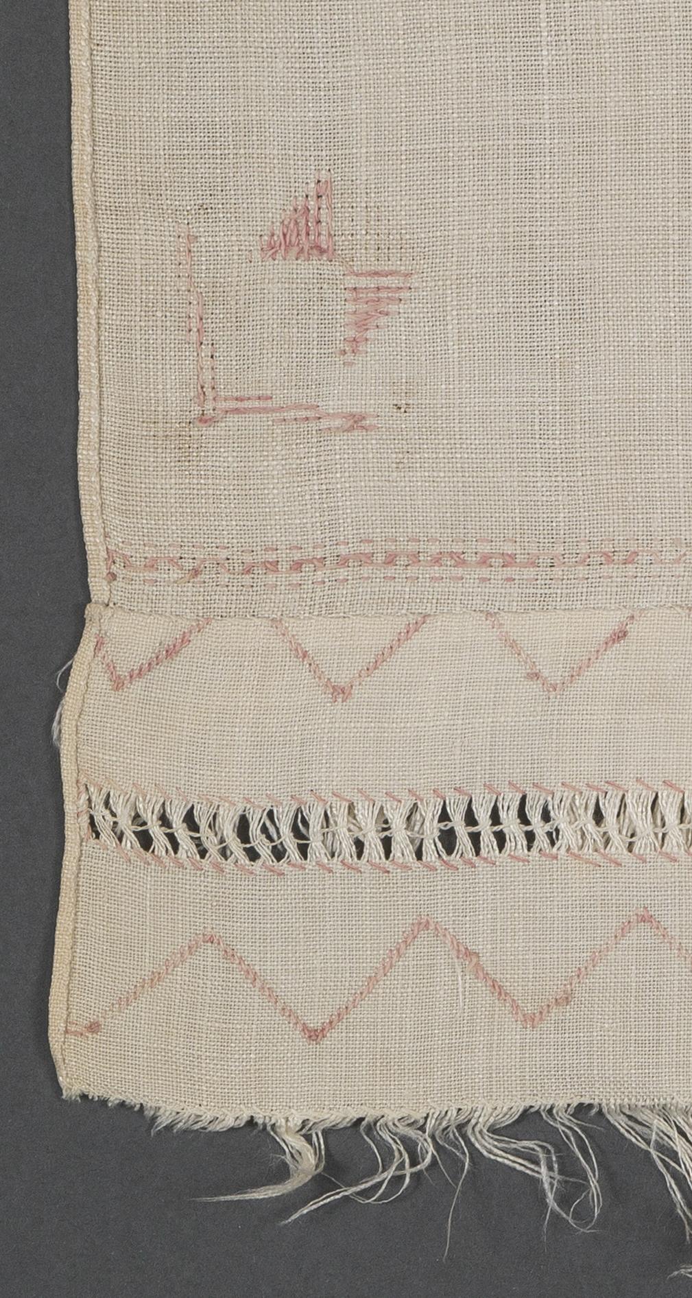 1969.1148 Towel, reverse, detail 13