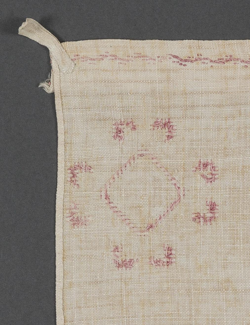1969.1149 Towel, reverse, detail 4