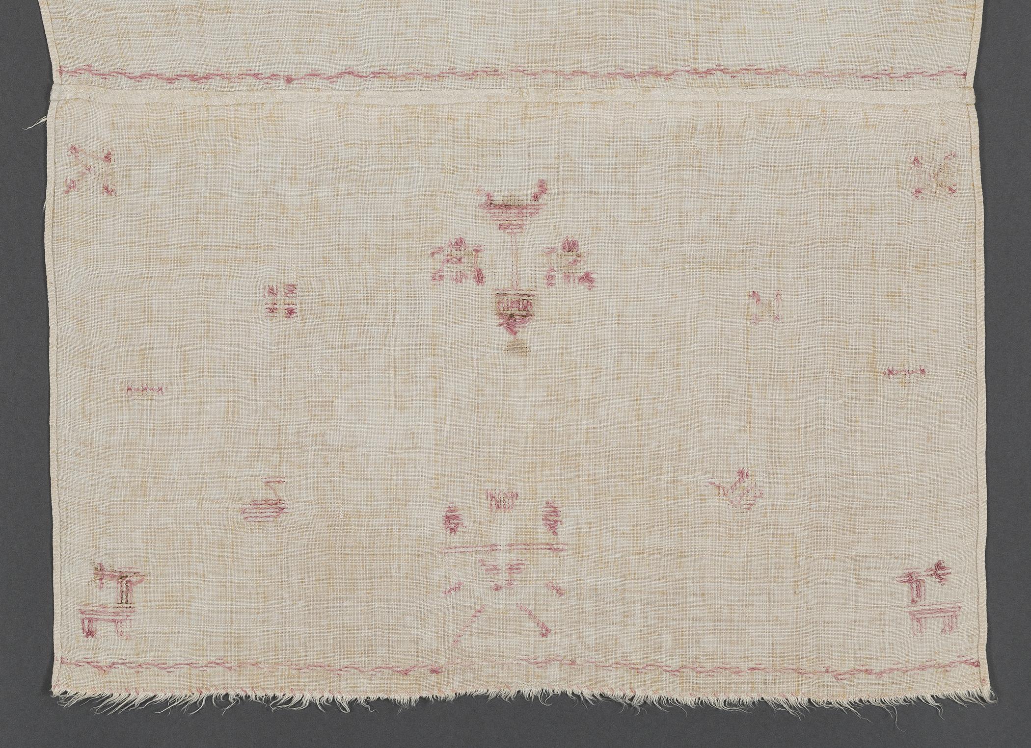 1969.1149 Towel, reverse, detail 8