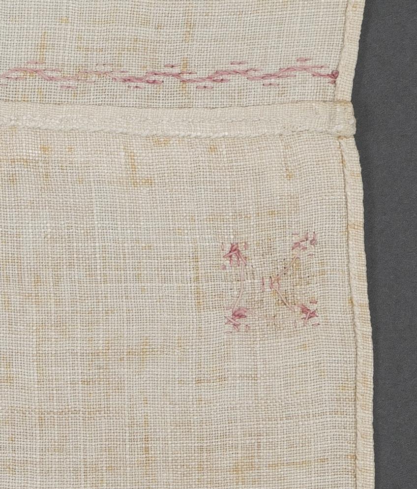1969.1149 Towel, reverse, detail 9