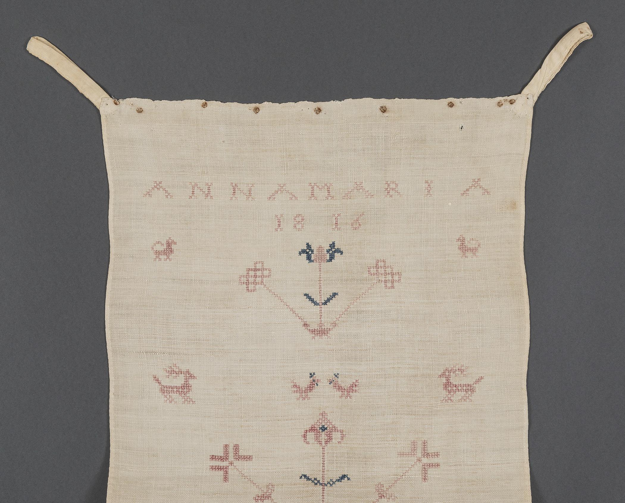 1969.1151 Towel, detail 1