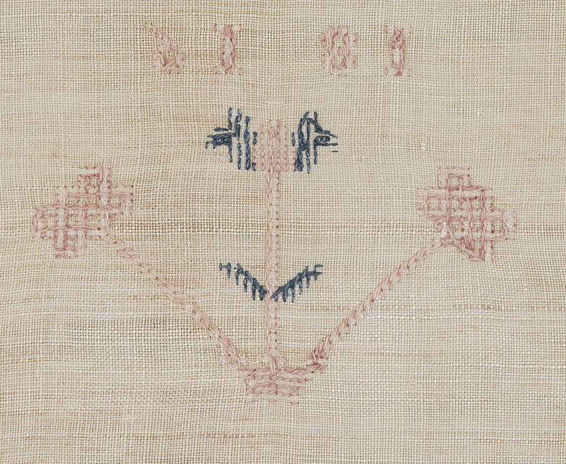 1969.1151 Towel, reverse, detail 4