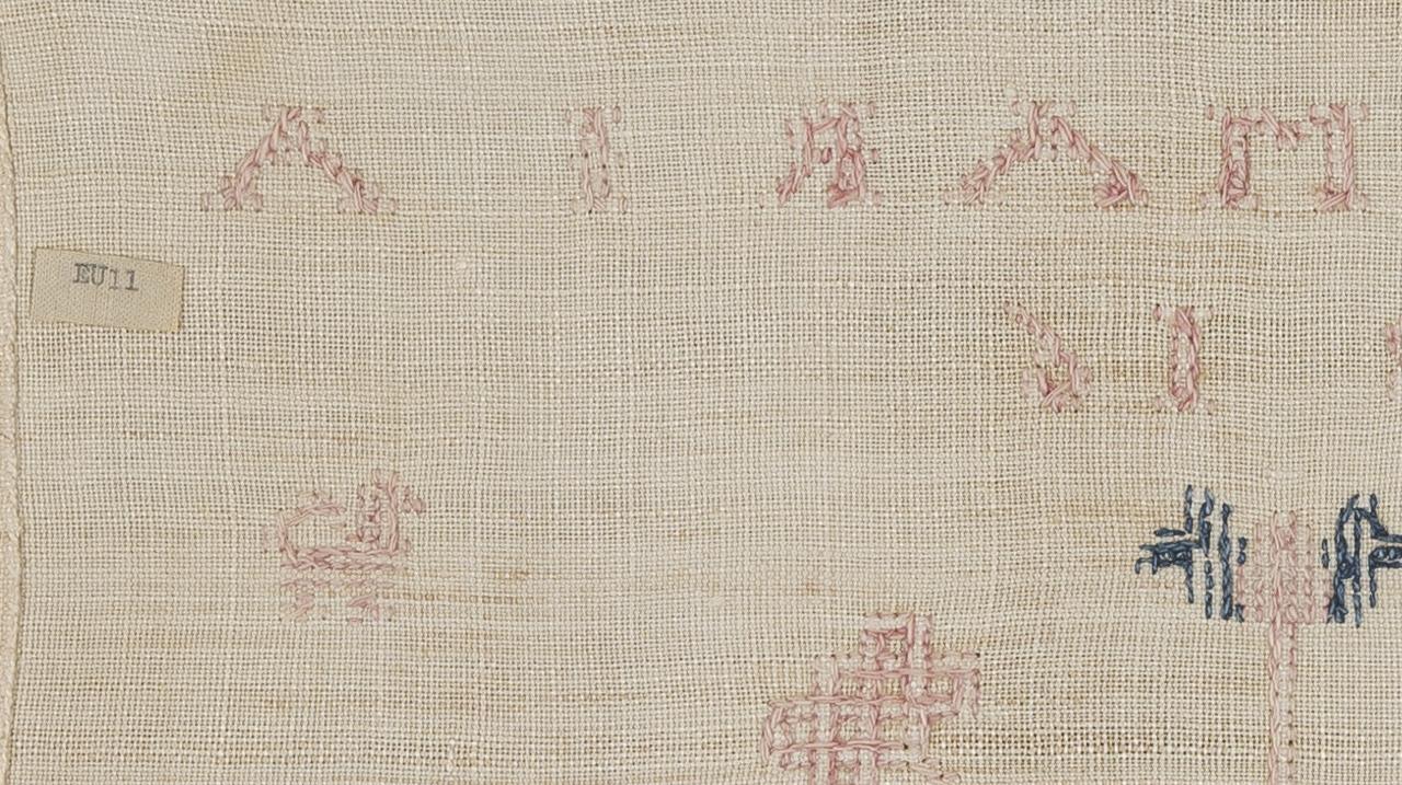 1969.1151 Towel, reverse, detail 5