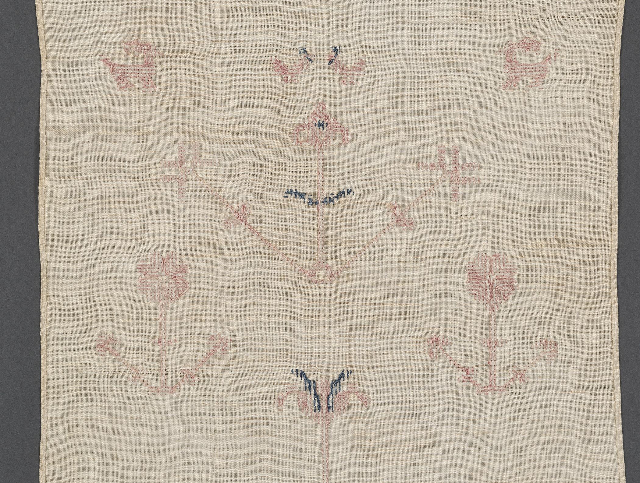 1969.1151 Towel, reverse, detail 6
