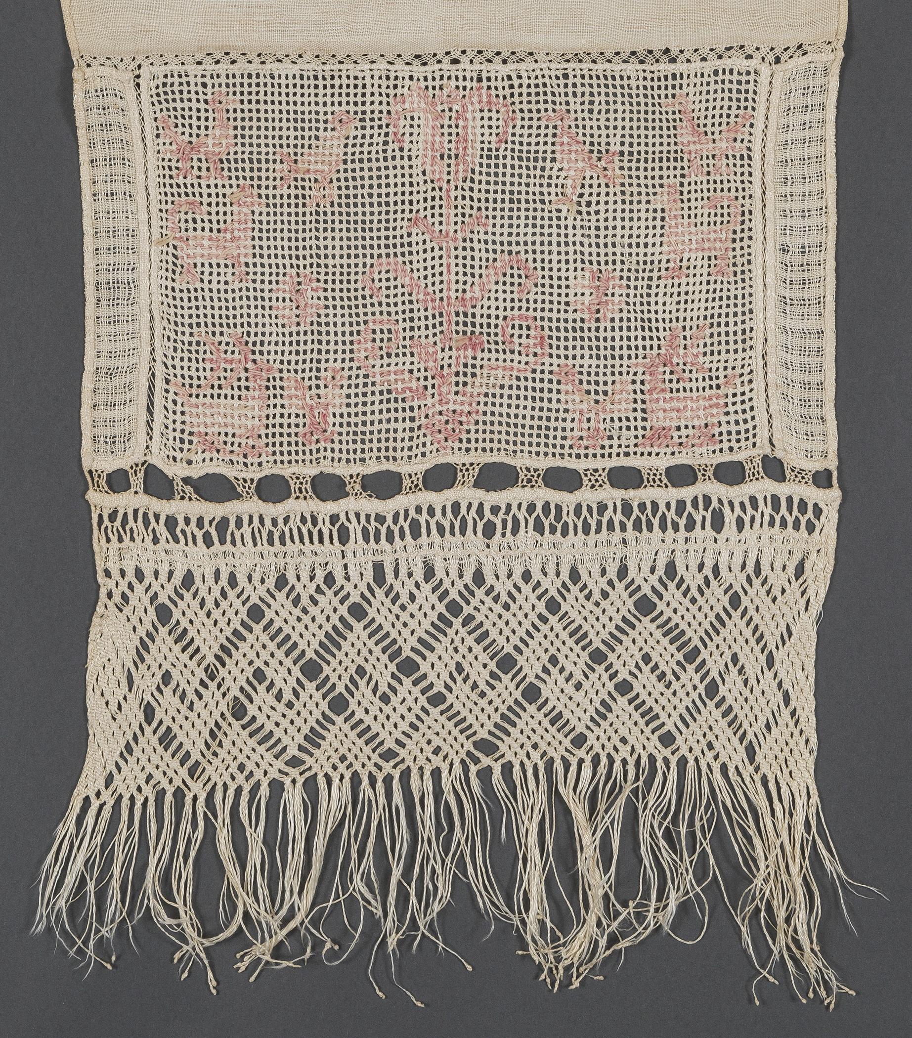 1969.1151 Towel, reverse, detail 17