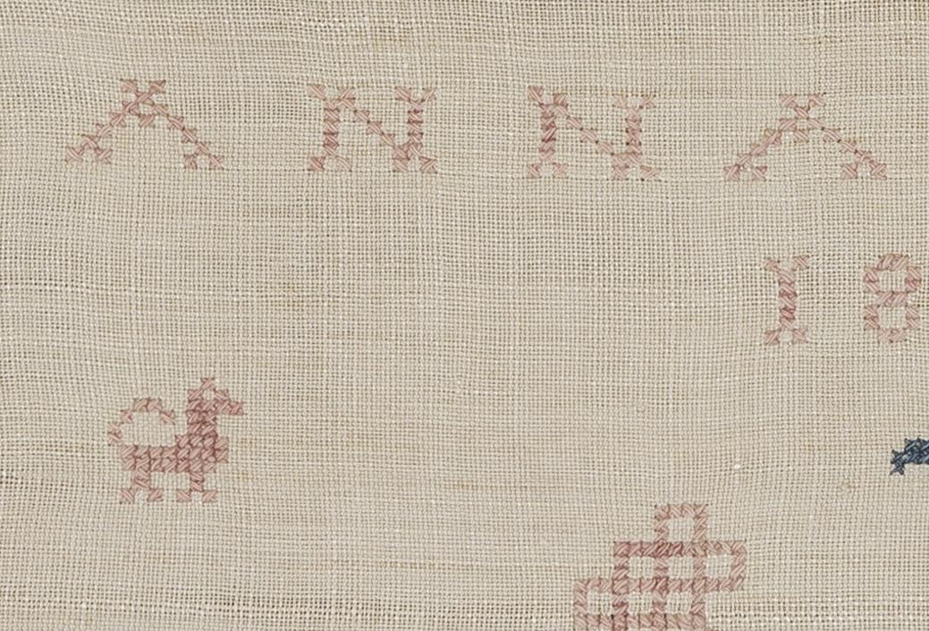 1969.1151 Towel, detail 3