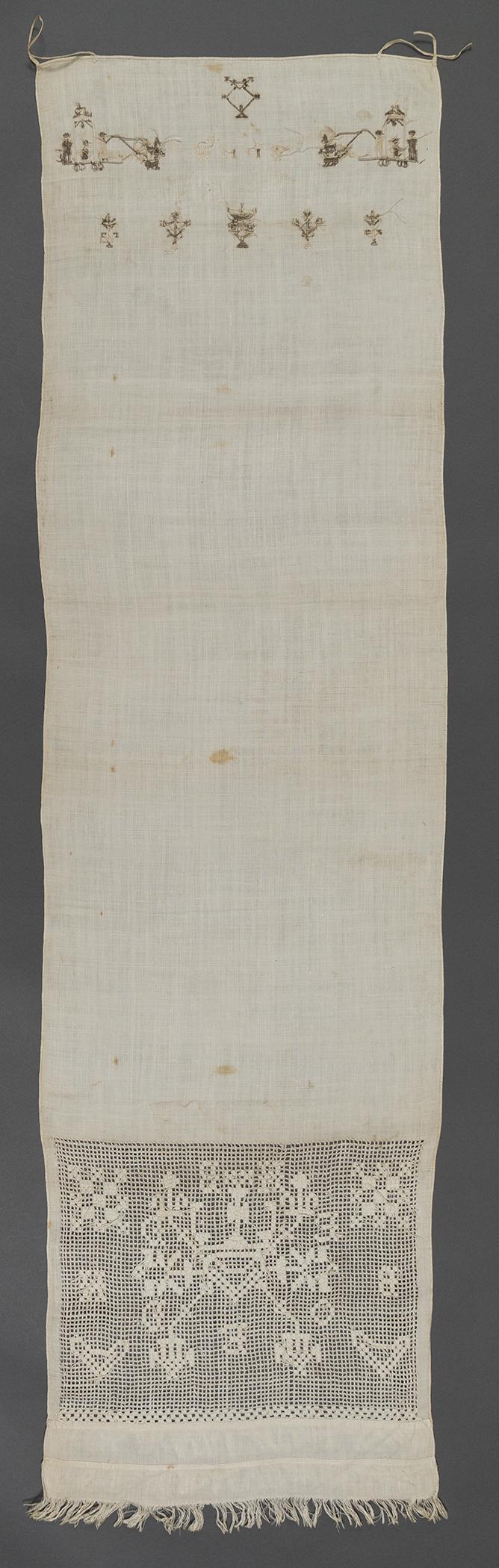 1969.1152 Towel, view 2, reverse