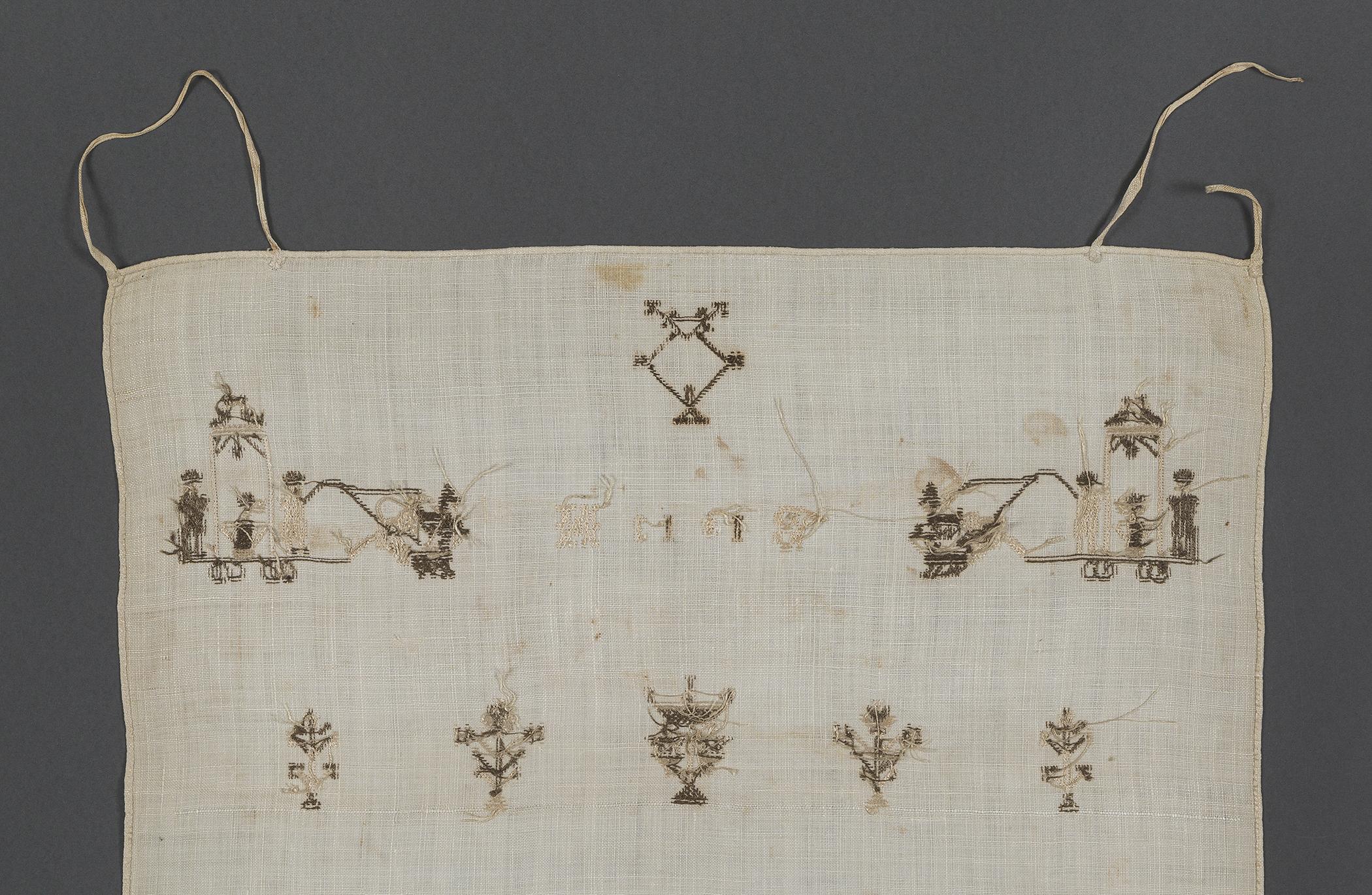 1969.1152 Towel, reverse, detail 1