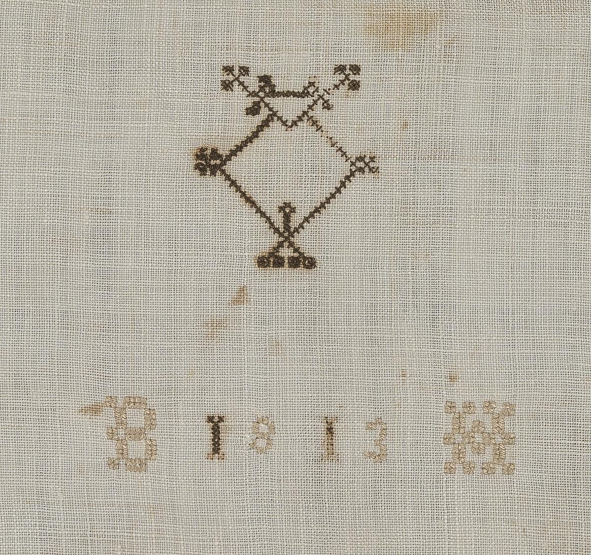 1969.1152 Towel, detail 3
