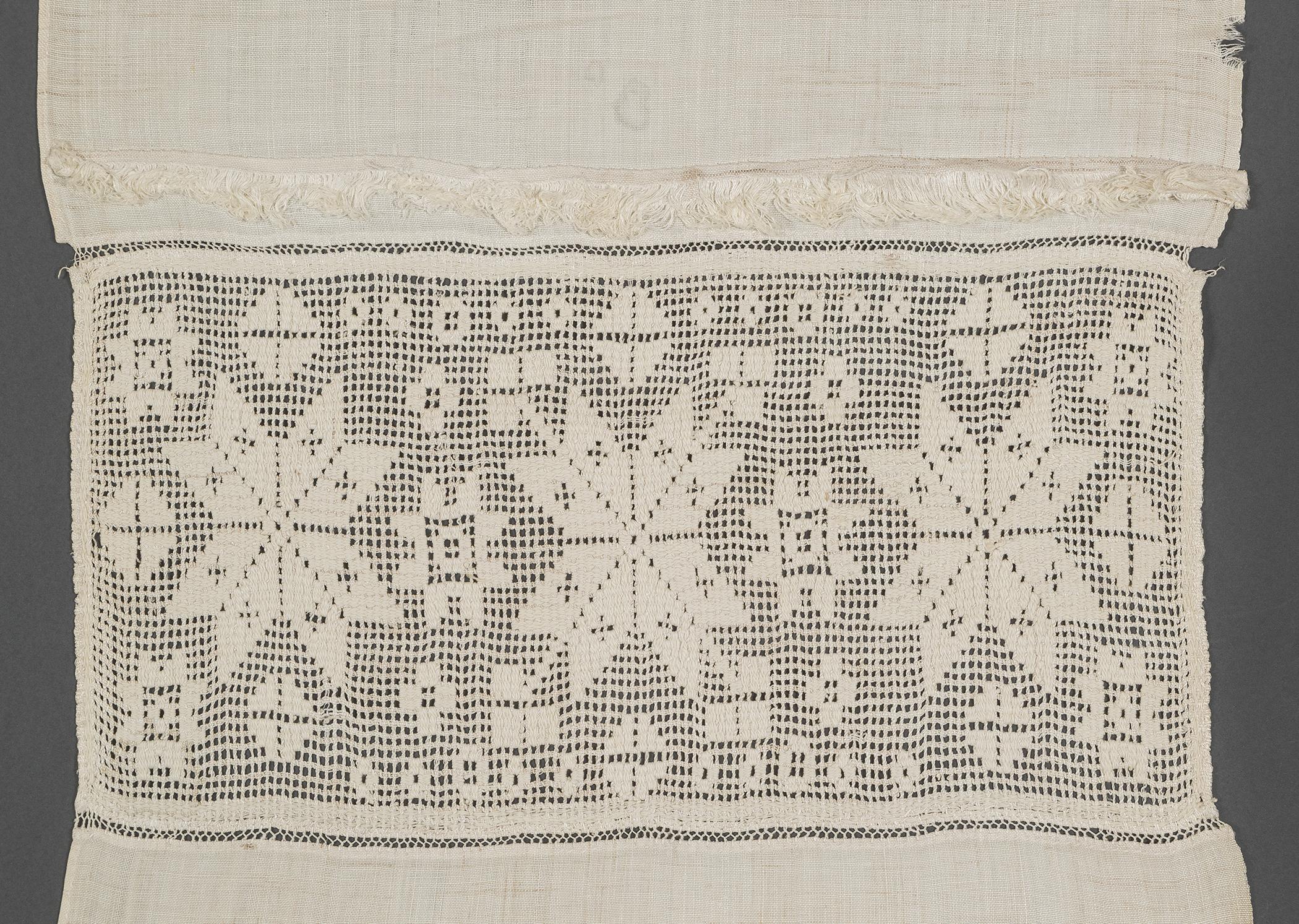 1969.1153 Towel, detail 1