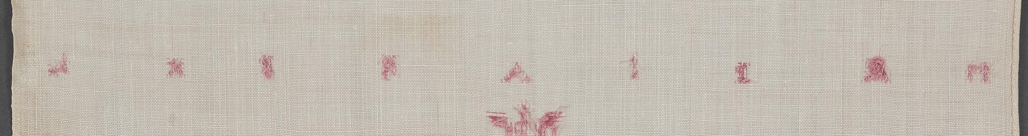 1969.1155 Towel, reverse, detail 6