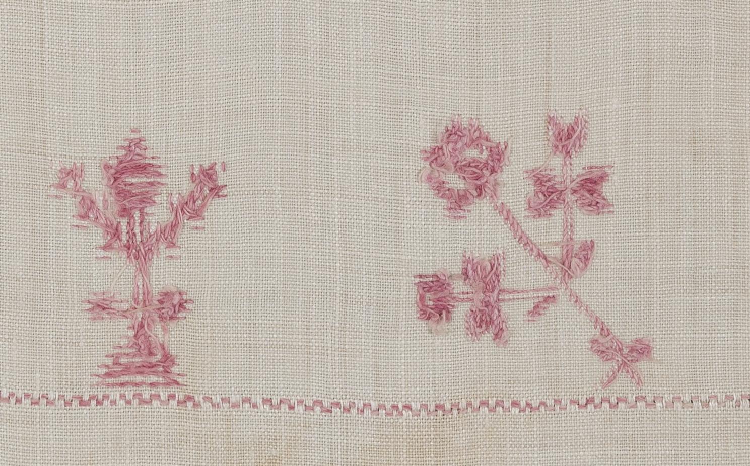 1969.1155 Towel, reverse, detail 10
