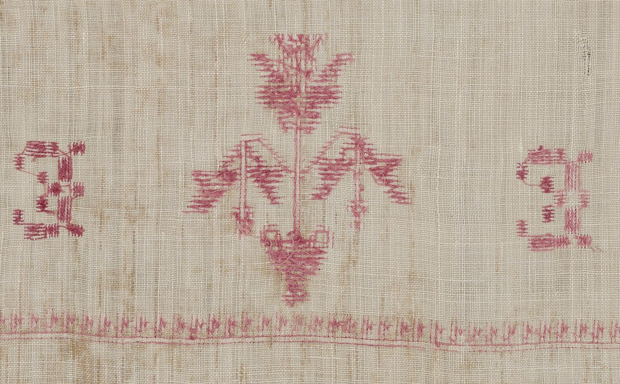 1969.1156 Towel, reverse, detail 5