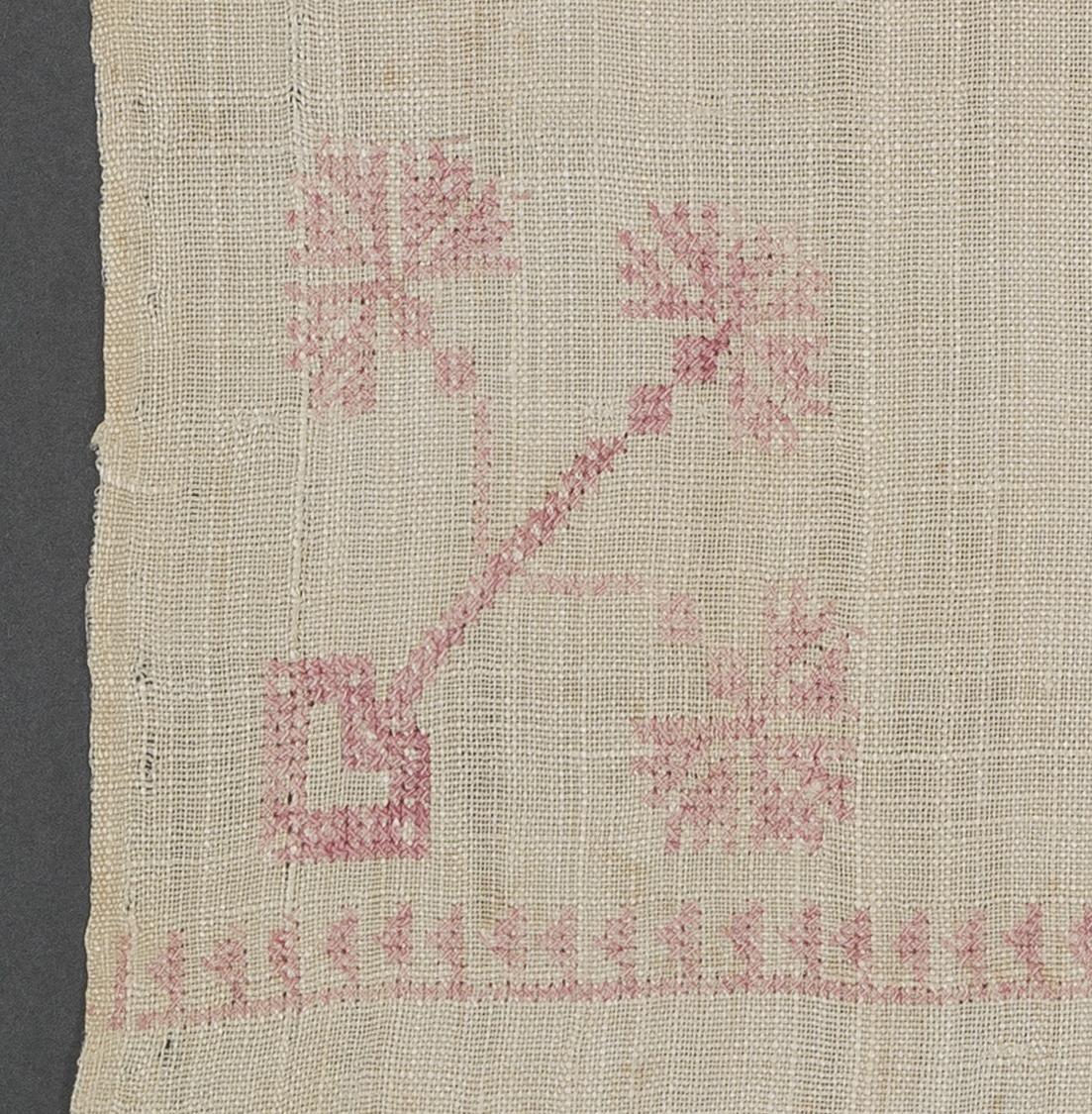 1969.1156 Towel, detail 4
