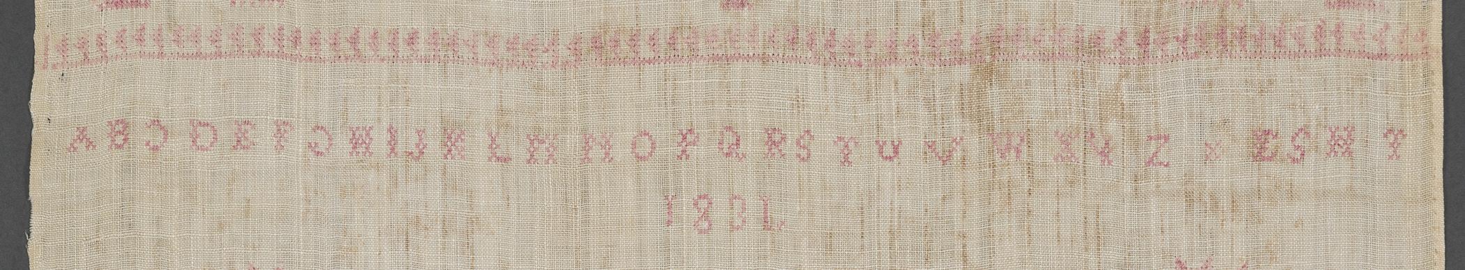 1969.1156 Towel, detail 8