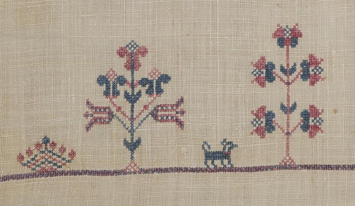 1969.1158 Towel, detail 12