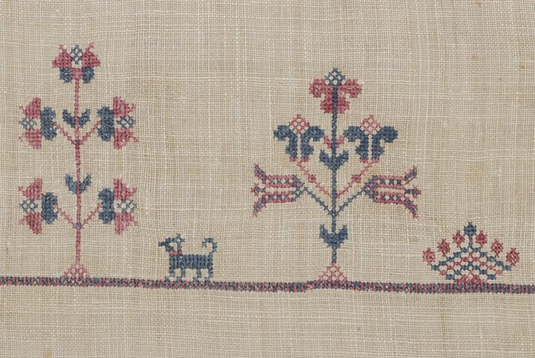 1969.1158 Towel, detail 14