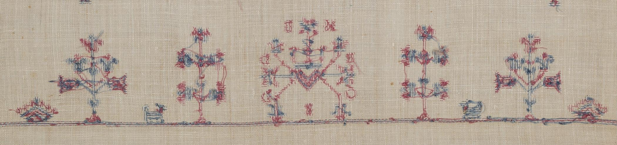 1969.1158 Towel, reverse, detail 7