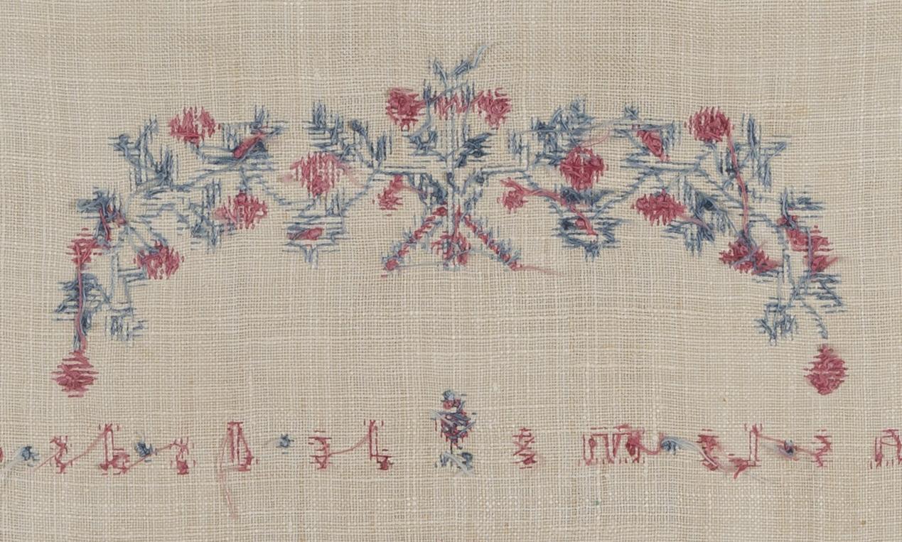 1969.1158 Towel, reverse, detail 9