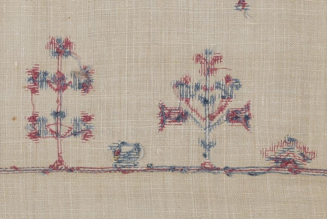 1969.1158 Towel, reverse, detail 11