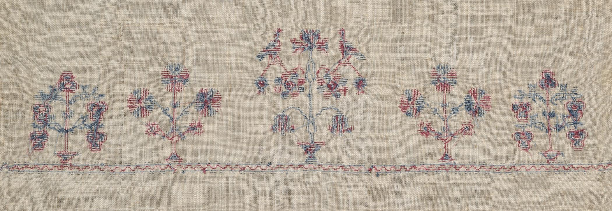 1969.1158 Towel, reverse, detail 15