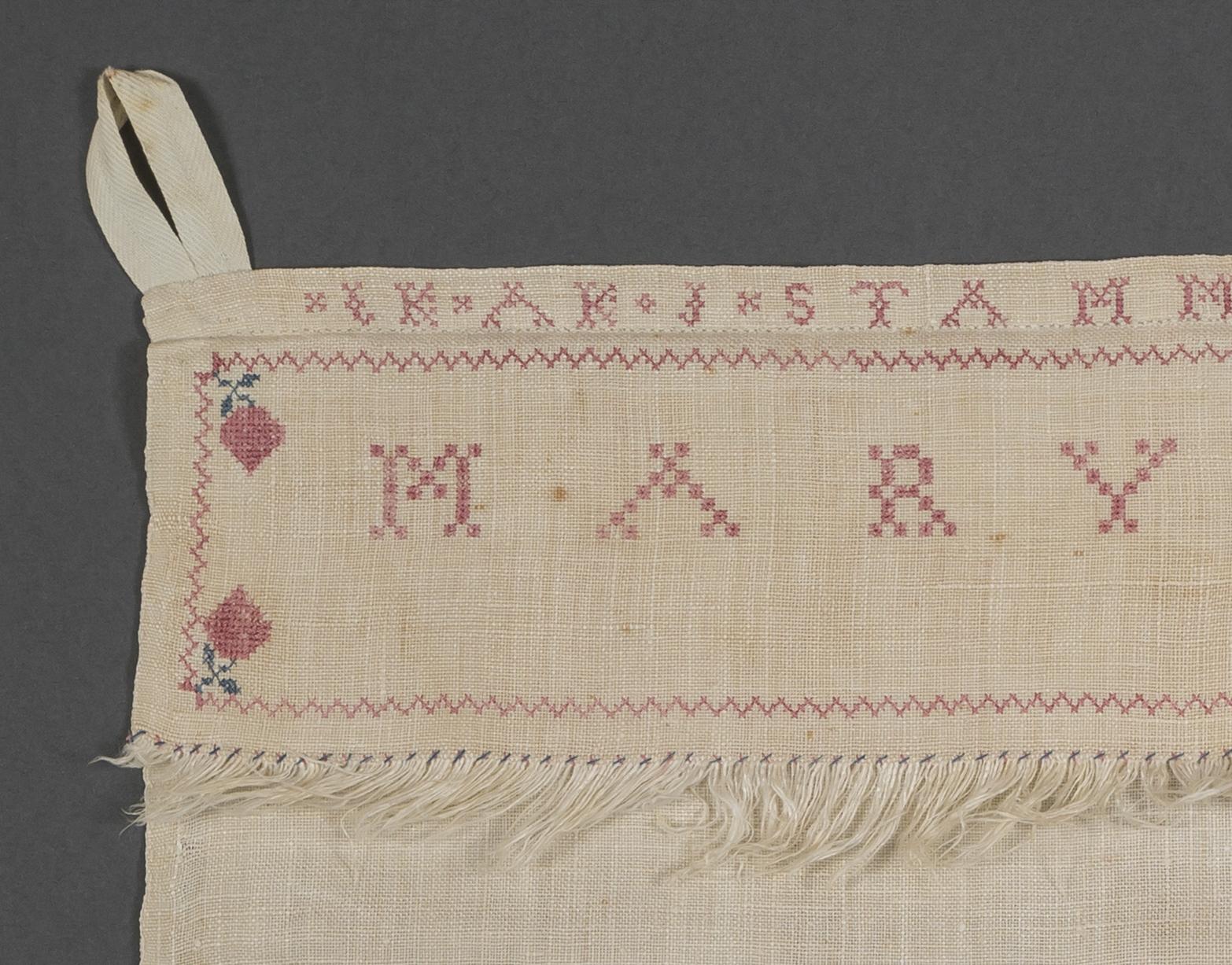 1969.1158 Towel, detail 3