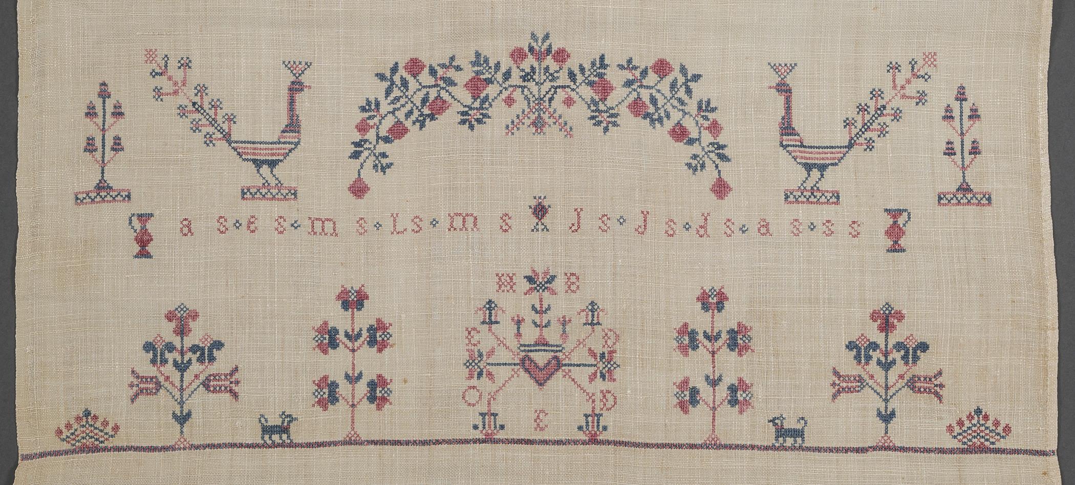 1969.1158 Towel, detail 6