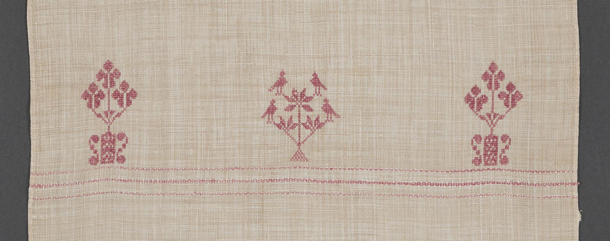 1969.1159 Towel, detail 13