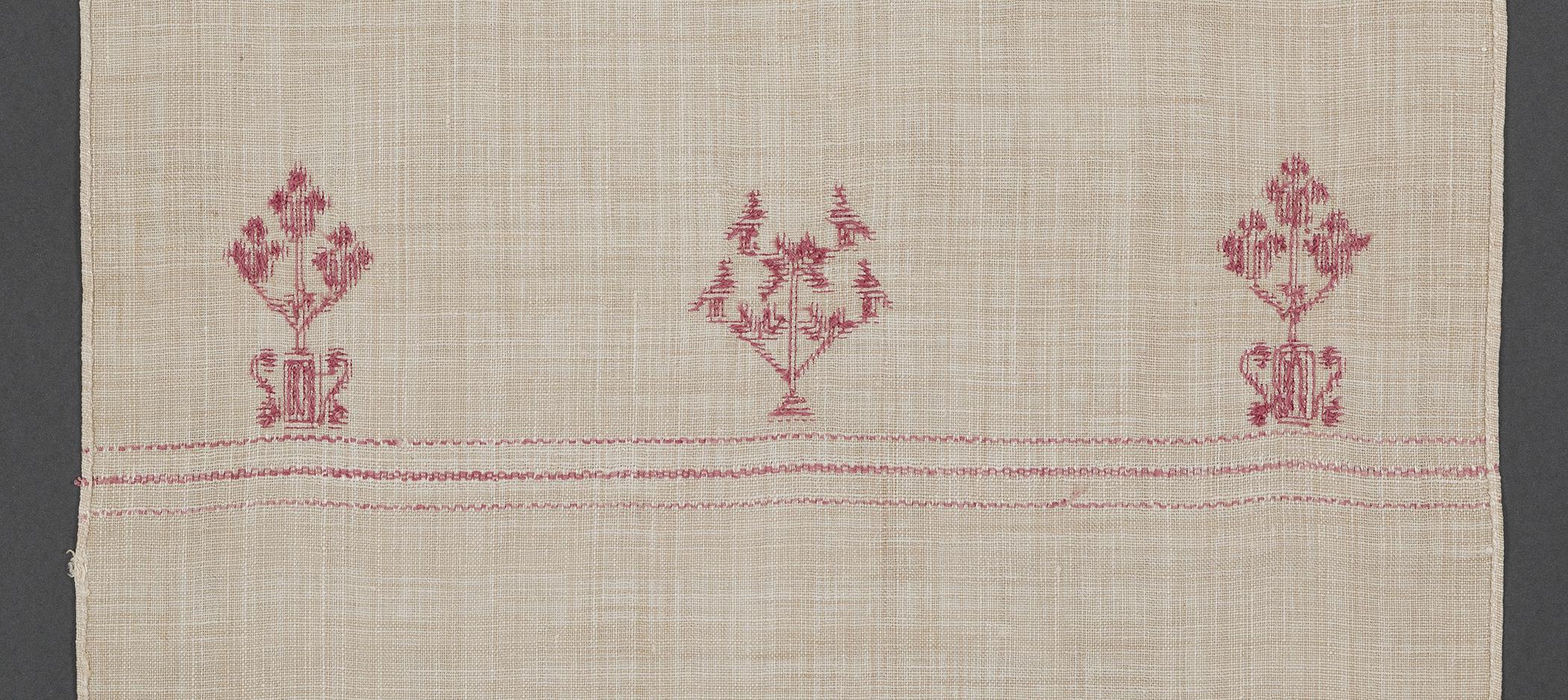 1969.1159 Towel, reverse, detail 13