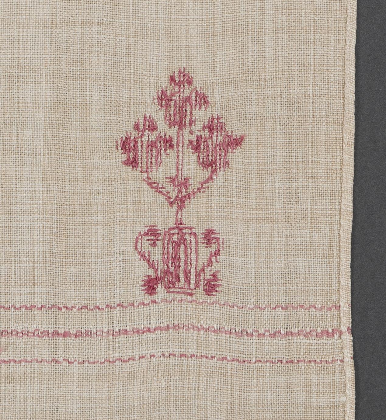 1969.1159 Towel, reverse, detail 14