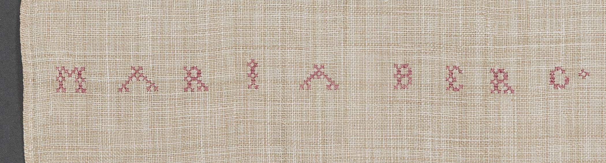 1969.1159 Towel, detail 3