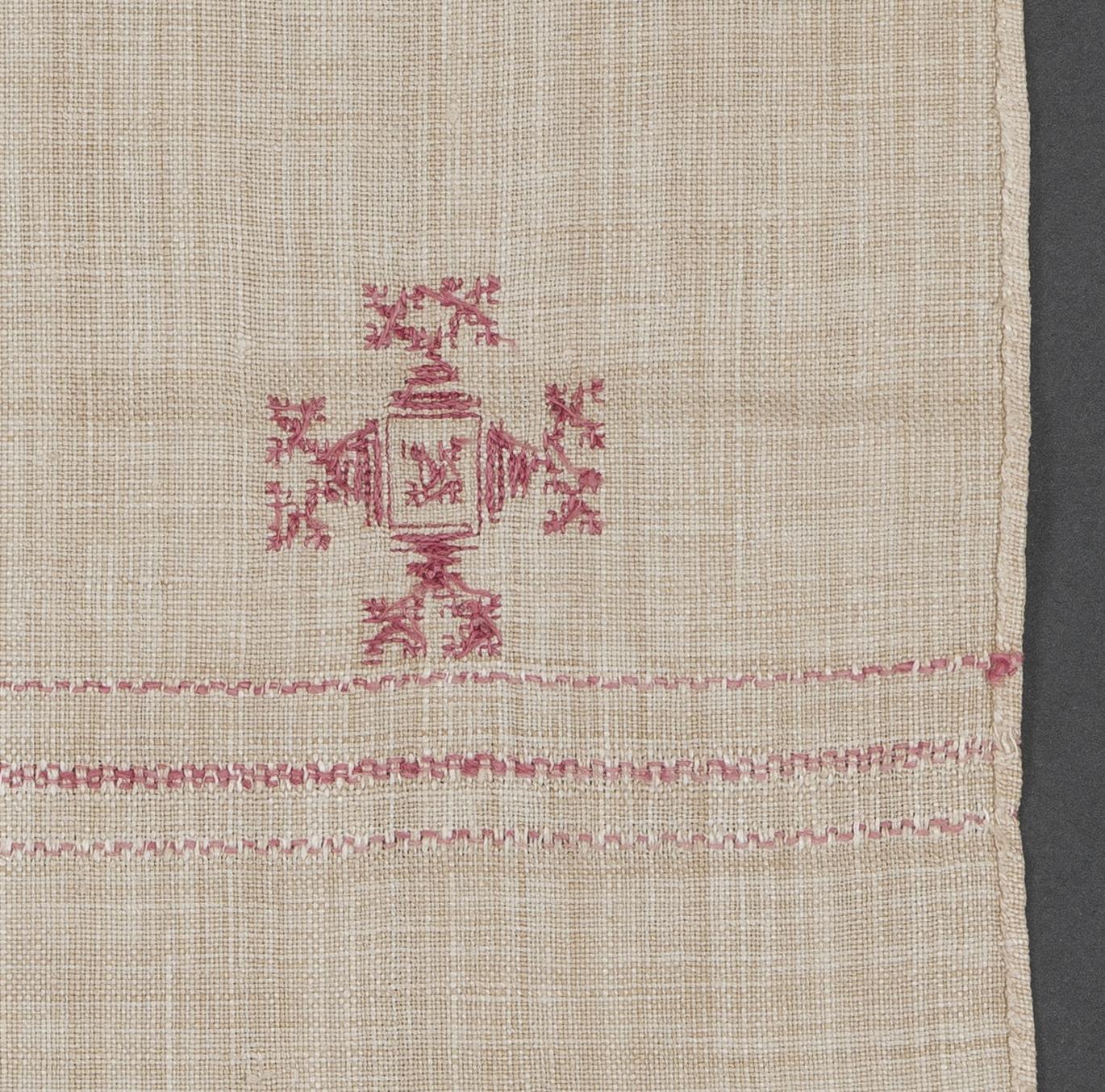 1969.1159 Towel, reverse, detail 18