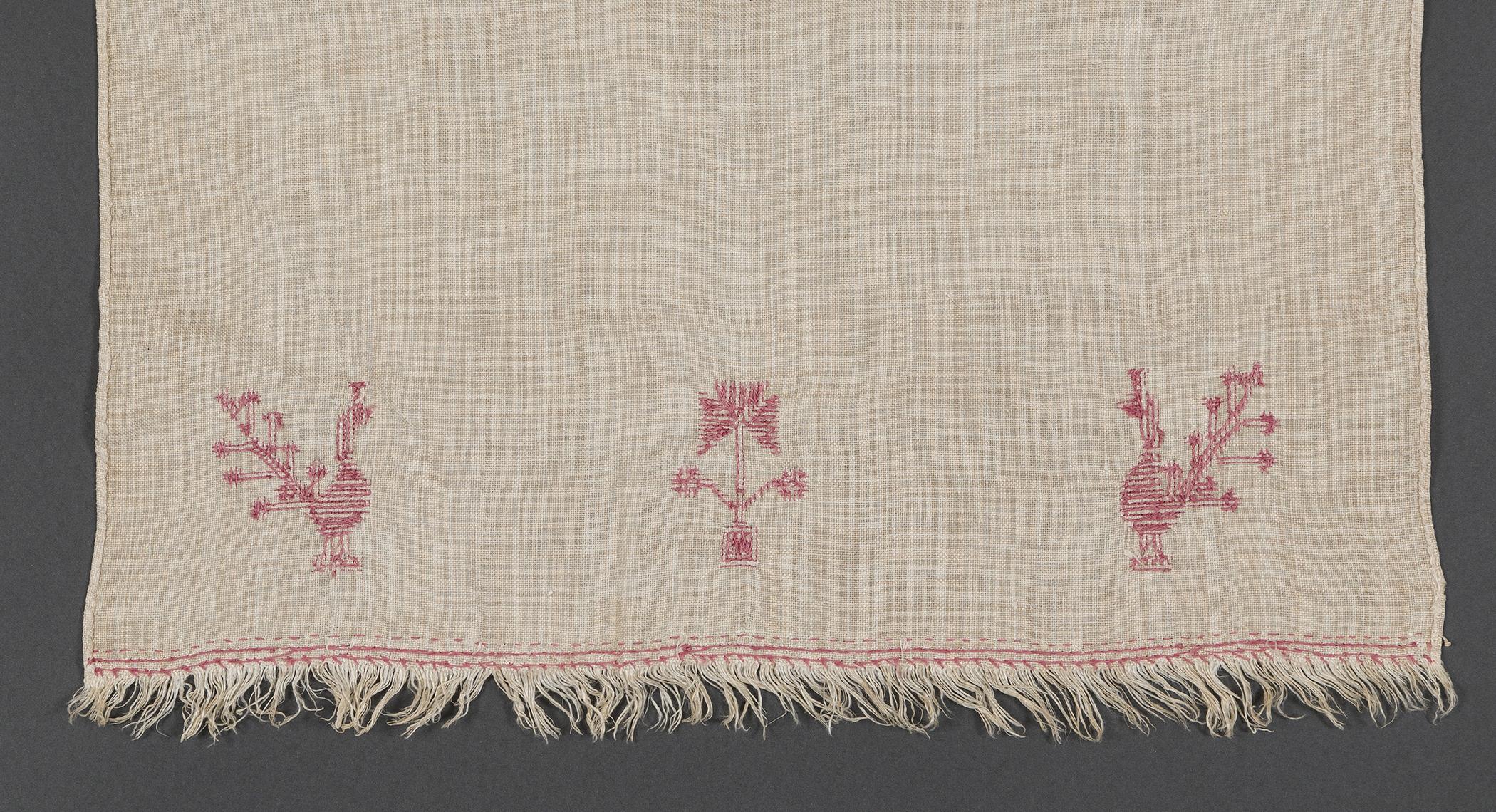 1969.1159 Towel, reverse, detail 21