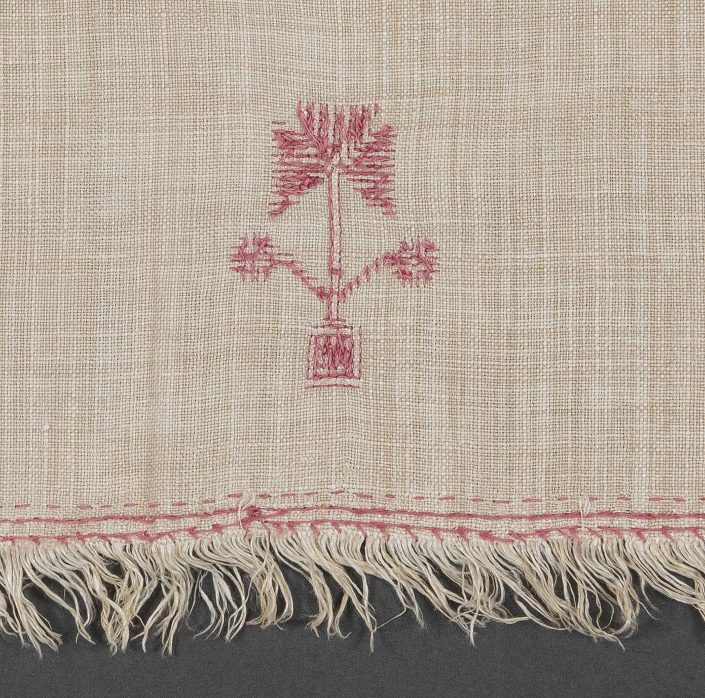 1969.1159 Towel, reverse, detail 23