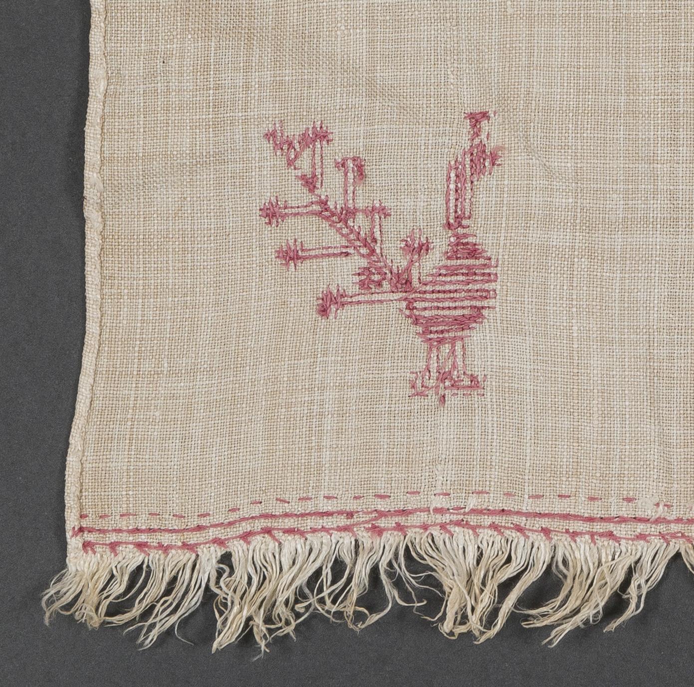 1969.1159 Towel, reverse, detail 24