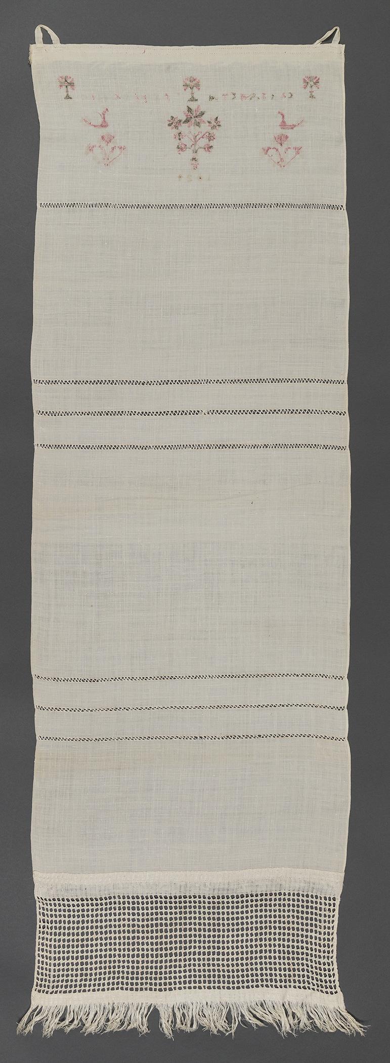 1969.1160 Towel, view 2, reverse