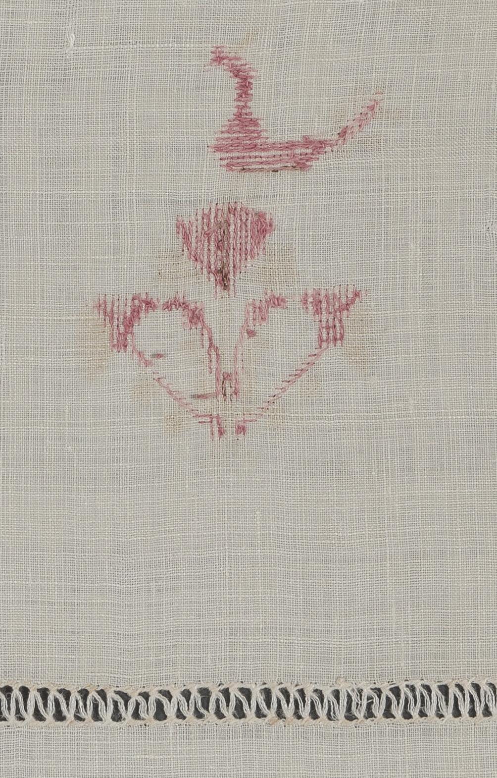 1969.1160 Towel, reverse, detail 4