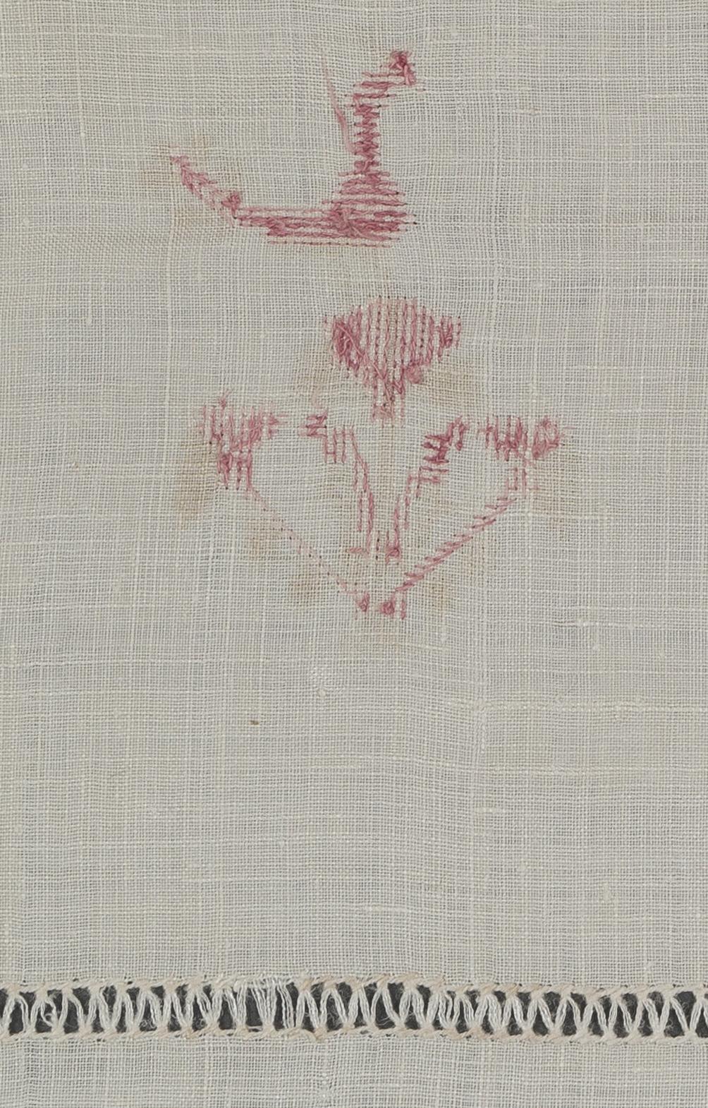 1969.1160 Towel, reverse, detail 6