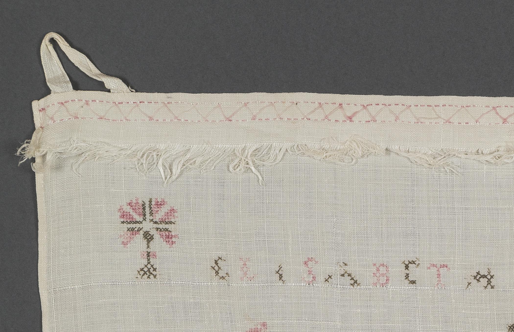 1969.1160 Towel, detail 2