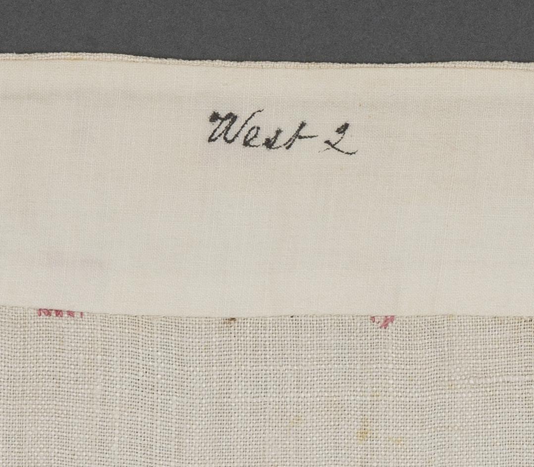 1969.1161 Towel, reverse, detail 2