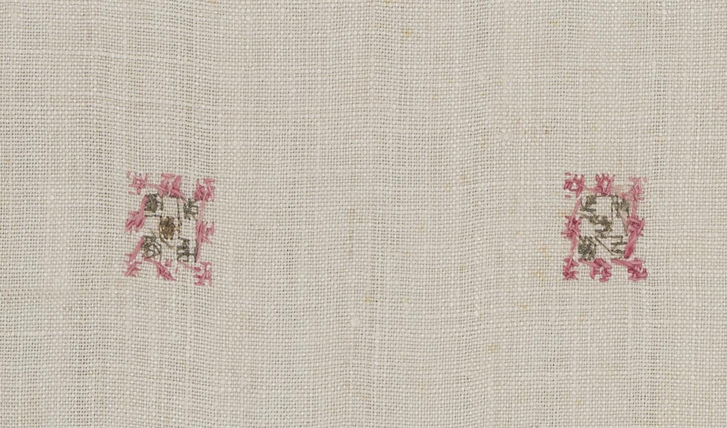 1969.1161 Towel, reverse, detail 3