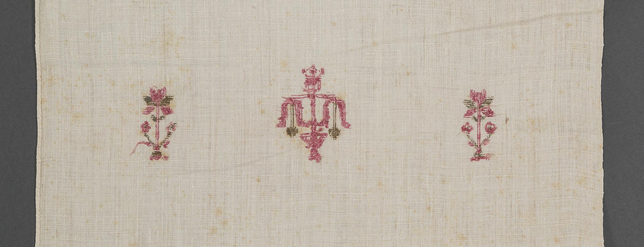1969.1161 Towel, reverse, detail 4