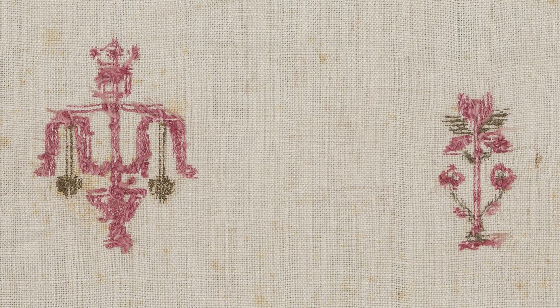 1969.1161 Towel, reverse, detail 5