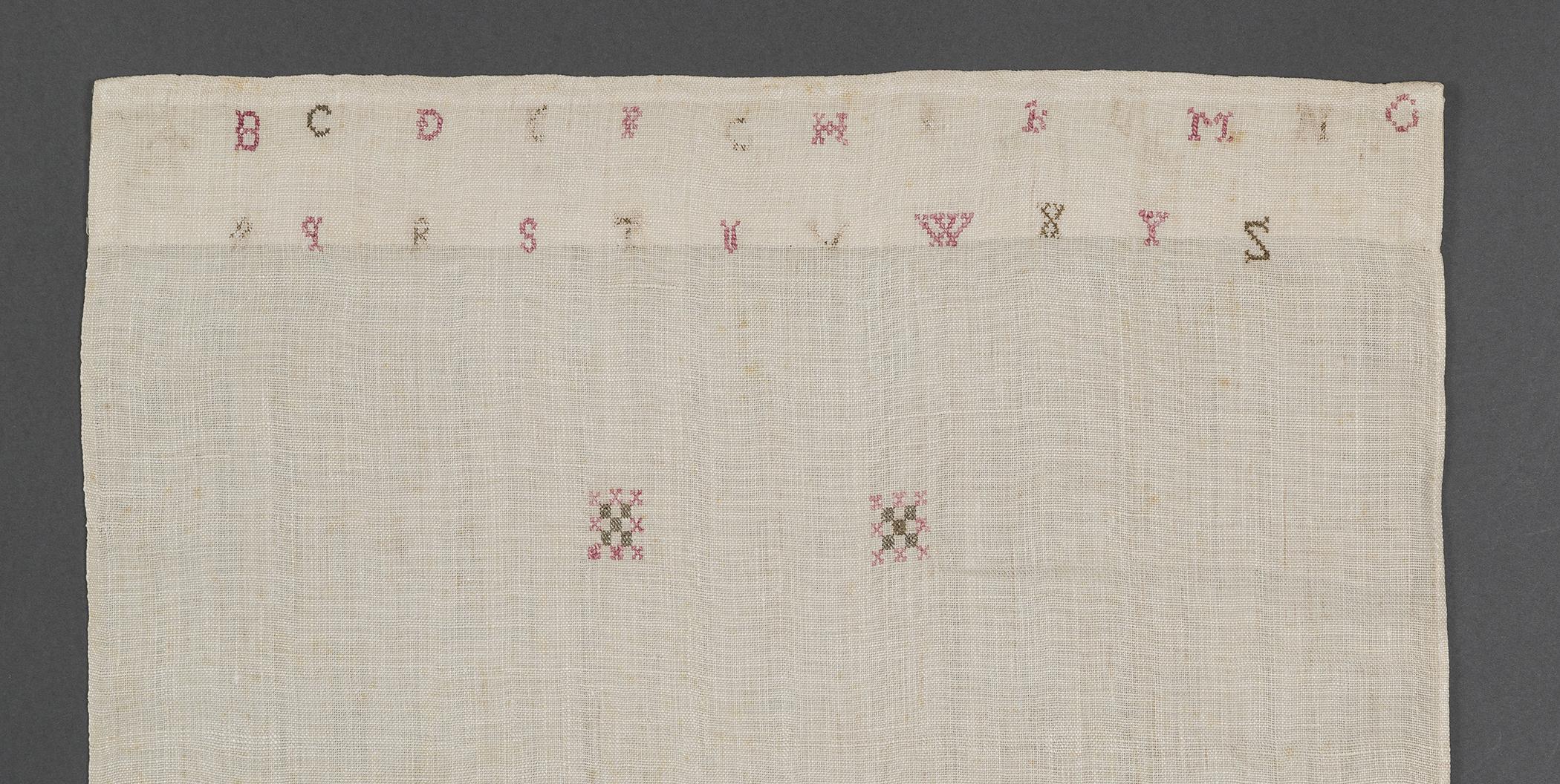 1969.1161 Towel, detail 1