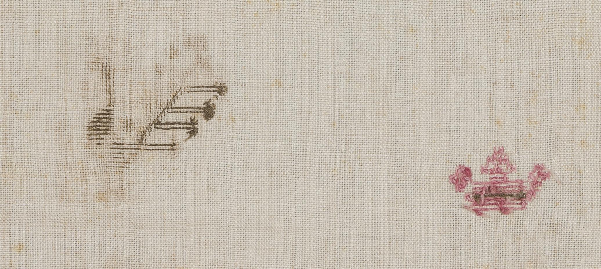 1969.1161 Towel, reverse, detail 9